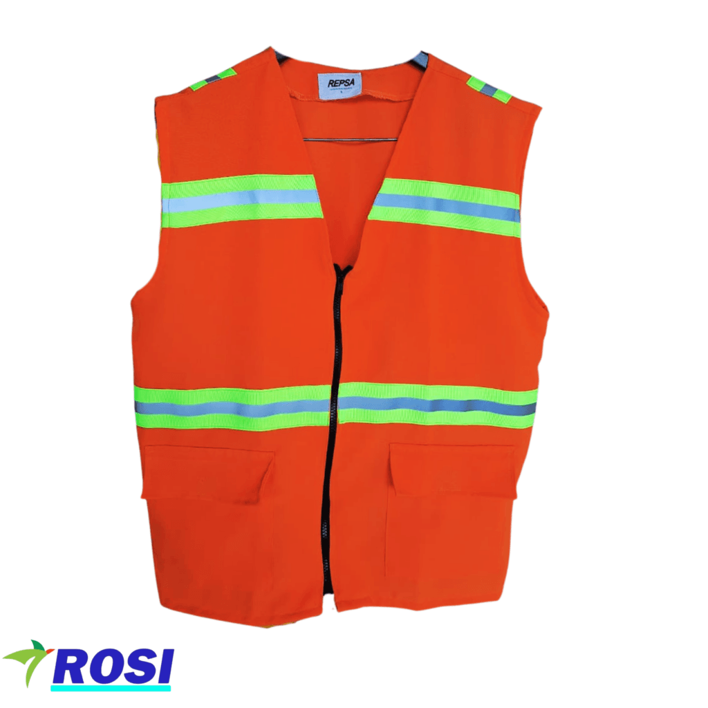 Chaleco Anaranjado Reflectivo REPSA 2 INGRESO PRODUCTOS ROSI 3